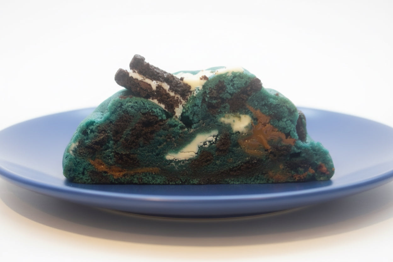 Cookie Monster with Whittakers milk choc